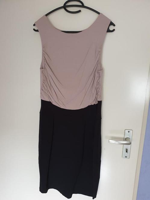Prachtige Kocca combi set: jurk & blazer in maat L, Kleding | Dames, Jurken, Zo goed als nieuw, Maat 38/40 (M), Zwart, Boven de knie