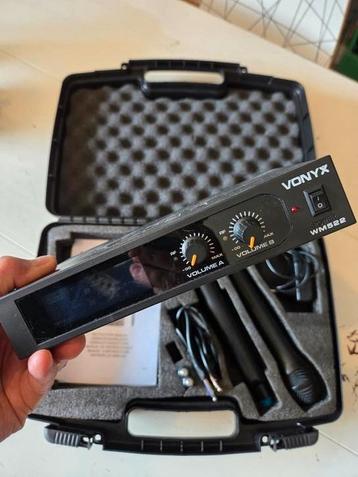 VONYX WM522 draadloze microfoon set incl. koffer. beschikbaar voor biedingen