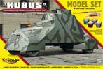 Bouwpakket Hobby Mirage schaal 1:35 Kubus armor tank 835091, Hobby en Vrije tijd, Modelbouw | Auto's en Voertuigen, 1:32 tot 1:50