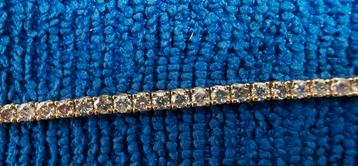 3.22 Carat Fancy Pink Diamond Tennis Riviera beschikbaar voor biedingen