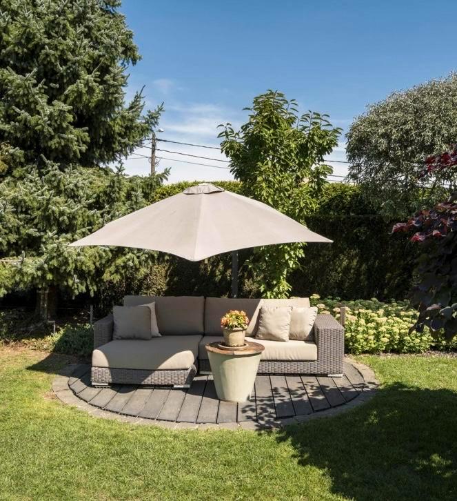 Loungebank - Topkwaliteit - Wegens Verhuizing!, Tuin en Terras, Tuinsets en Loungesets, Zo goed als nieuw, Loungeset, Wicker, 4 zitplaatsen