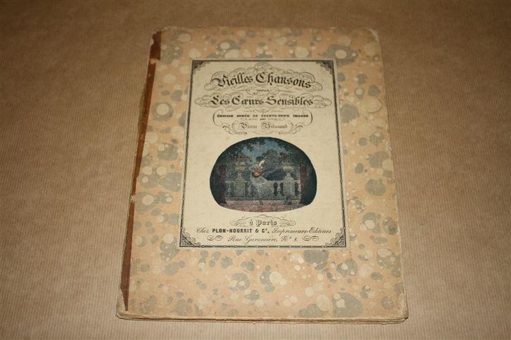 Oude liedjes voor kleine kinderen. ca. 1910., Boeken, Muziek, Gelezen, Artiest, Ophalen of Verzenden