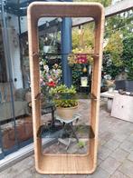 Vintage Rotan Etagère Louis Sognot Stijl - Jaren 50, Ophalen, Gebruikt