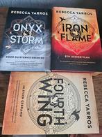 Fourth wing serie compleet!!!!! Alle drie de delen, Boeken, Fantasy, Ophalen of Verzenden, Zo goed als nieuw