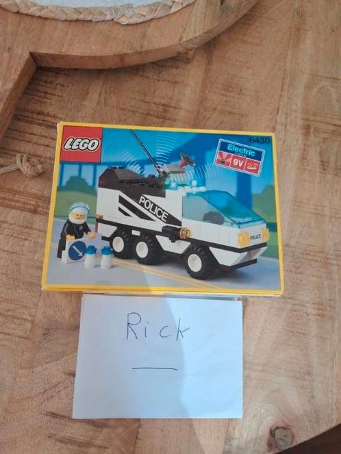 Lego 6430 nacht patrouille, Kinderen en Baby's, Speelgoed | Duplo en Lego, Zo goed als nieuw, Ophalen of Verzenden