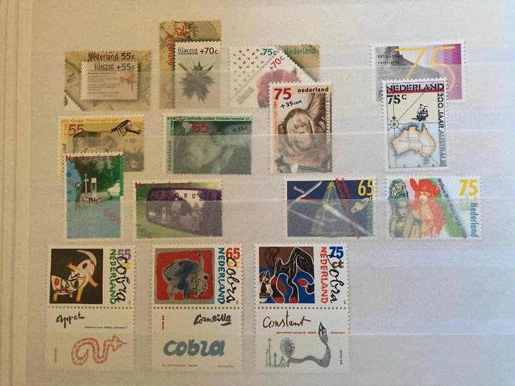 Jaarcollectie 1988 incl vel kinder en decemberzegels, Postzegels en Munten, Postzegels | Nederland, Postfris, Na 1940, Verzenden