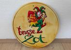 Prachtig vintage rond Brugse Zot bord (20x20), Ophalen of Verzenden, Zo goed als nieuw, Reclamebord, Plaat of Schild, Overige merken