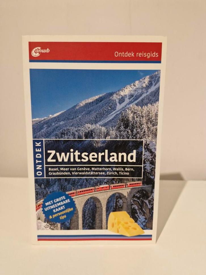 ANWB Ontdek Reisgids Zwitserland, Boeken, Reisgidsen, Zo goed als nieuw, Reisgids of -boek, Europa, ANWB, Ophalen of Verzenden