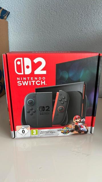 Nintendo Switch 2 Mario Kart Bundel Nieuw. beschikbaar voor biedingen