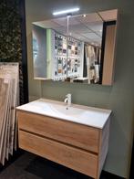 badmeubelset 100 cm met spiegelkast, Huis en Inrichting, Badkamer | Badkamermeubels, Ophalen, Spiegelkast, Nieuw, 50 tot 100 cm