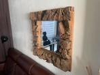 Drie Mooie Spiegels met Houten Frame, Ophalen of Verzenden, Gebruikt, Vierkant, 50 tot 75 cm