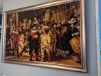 Nachtwacht geborduurd kunstwerk schilderij met lijst, Antiek en Kunst, Kunst | Schilderijen | Klassiek, Ophalen