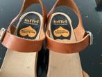 Hasbeens Toffel Zweedse Sandalen Leer Maat 41, Kleding | Dames, Schoenen, Bruin, Zo goed als nieuw, Hasbeens toffel, Sandalen of Muiltjes