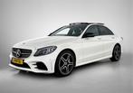 Mercedes-Benz C-Klasse 180 AMG-line | Night pakket | Panoram, Automaat, 12 maanden, Zwart, Wit