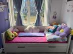 Bedbank inclusief bedlade/matras/beddengoed, Kinderen en Baby's, Kinderkamer | Bedden, Ophalen, 85 tot 100 cm, Gebruikt, Matras