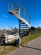 Gegalvaniseerde wenteltrap bordestrap steektrap trappen 4, Doe-het-zelf en Verbouw, Ladders en Trappen, Ophalen of Verzenden, Zo goed als nieuw
