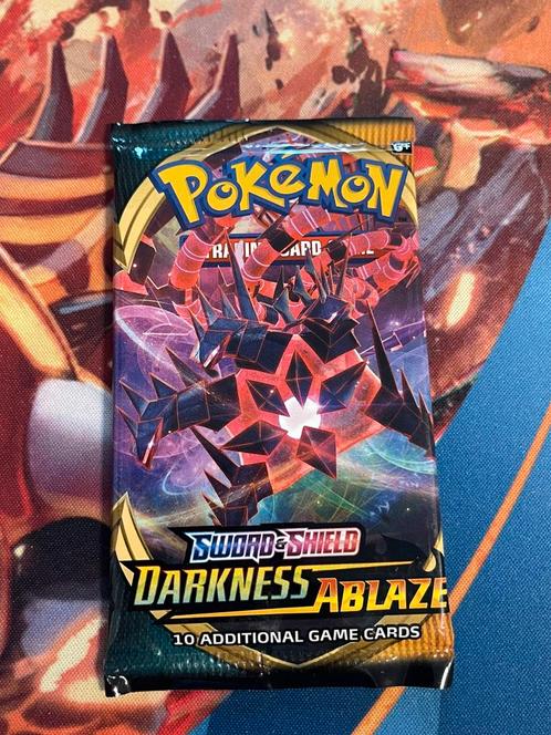 Pokemon sealed darkness ablaze 1x, Hobby en Vrije tijd, Verzamelkaartspellen | Pokémon, Zo goed als nieuw, Booster, Ophalen