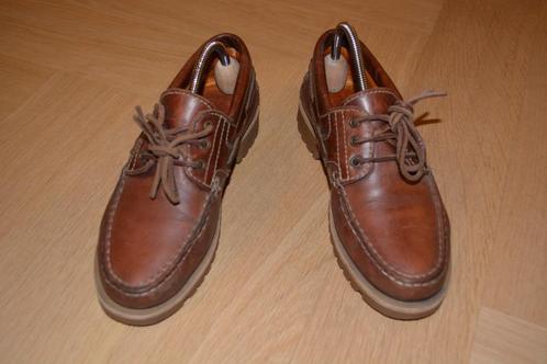 Van Bommel bruin dikke zolen boatshoes MAAT 40, Kleding | Heren, Schoenen, Zo goed als nieuw, Veterschoenen, Bruin, Ophalen of Verzenden
