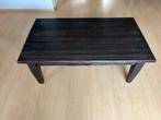 set tv-meubel, eettafel, salontafel, van massief eiken, Ophalen, 150 tot 200 cm, Eikenhout, Zo goed als nieuw
