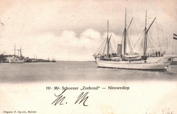 Hr. Ms. Schoener "Zeehond" Nieuwediep (1902) 128724 beschikbaar voor biedingen