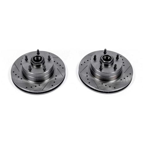 Powerstop AR8200XPR remschijven set, Auto-onderdelen, Remmen en Aandrijving, Amerikaanse onderdelen, Oldtimer onderdelen, Chevrolet