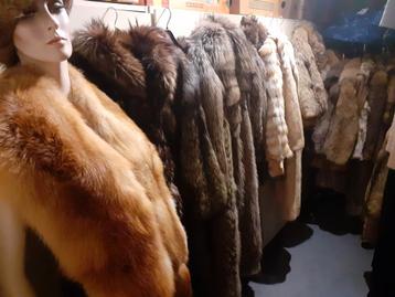 Prachtige vintage echte bontjas bont jas bontjassen te koop beschikbaar voor biedingen