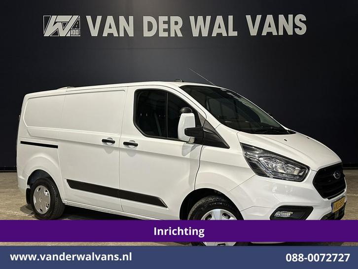 Ford Transit Custom 2.0 TDCI L1H1 Inrichting Euro6 Airco | C, Auto's, Bestelauto's, Bedrijf, Te koop, ABS, Achteruitrijcamera