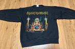 Iron maiden Seventhson of seventhson tour trui 1988, Ophalen of Verzenden, Gedragen, Maat 56/58 (XL), Zwart
