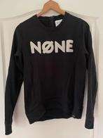 zwarte trui merk distrikt, maat S, Zwart, Ophalen of Verzenden, Zo goed als nieuw, Maat 36 (S)