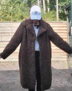 Trendy teddy bruine mantel xl, Bruin, Primark, Maat 42/44 (L), Ophalen of Verzenden