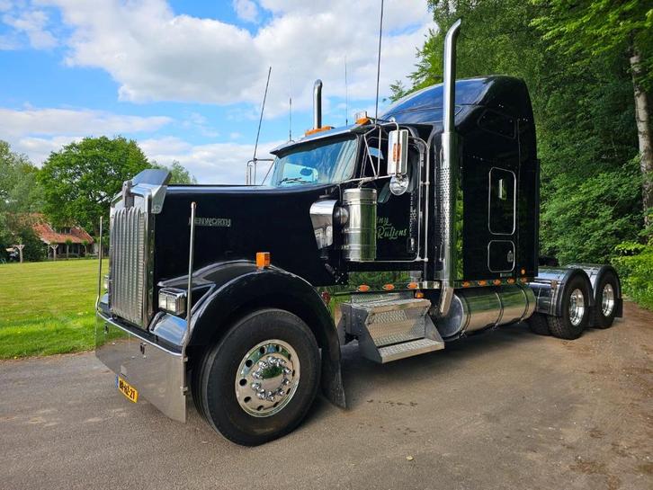 Kenworth W900L (peterbilt-freightliner-mack), Auto's, Vrachtwagens, Bedrijf, ABS, Airconditioning, Lederen bekleding, Overige merken
