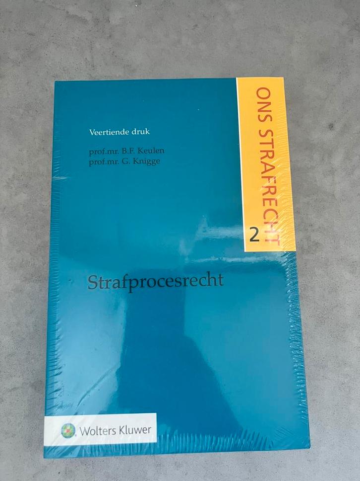 B.F. Keulen - Strafprocesrecht, Boeken, Wetenschap, Nieuw, Sociale wetenschap, Ophalen of Verzenden