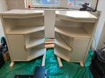 Twee Auping nachtkastjes, Ophalen, Gebruikt, 45 tot 65 cm, 70 cm of meer