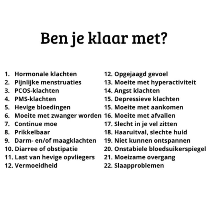 Hormoonbalans herstellen - Online begeleiding, Diensten en Vakmensen, Coaching en Persoonlijke effectiviteit