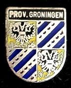 Prov. Groningen speld- emaille, Verzenden, Nieuw, Stad of Land, Speldje of Pin