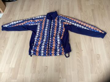 Zomerjack blauw,wit en oranje katoen maat 164 jongen/meisje beschikbaar voor biedingen