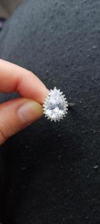 Elegante zilveren ring 925 nieuw, Sieraden, Tassen en Uiterlijk, Ringen, 18 tot 19, Met edelsteen, Ophalen of Verzenden, Zo goed als nieuw