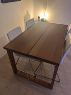 Ikea Mörbylånga tafel - 4 persoons - 140x85, Huis en Inrichting, Tafels | Eettafels, Ophalen, Gebruikt, 100 tot 150 cm, Eikenhout
