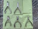 Diverse nageltangen en ergotangen - Set van 8, Ophalen of Verzenden