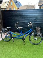 Tandem met elektrische ondersteuning te koop, Fietsen en Brommers, Ophalen, Minder dan 10 versnellingen, Opvouwbaar, Zo goed als nieuw