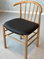 FDB Mobler eetkamerstoelen J151 Erik Ole Jorgensen prijs p/s, Gebruikt, Twee, Bruin, Vintage