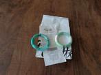 Nieuwe armbanden Les Cleias Galeries Lafayette, groen aqua k, Ophalen of Verzenden, Nieuw, Groen, Kunststof of Plastic