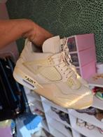 Jordan 4 Offwhite 37,5 OG ALL, Kleding | Dames, Schoenen, Ophalen, Beige, Nieuw, Sneakers of Gympen