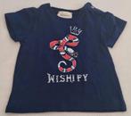 Gucci t-shirt blauw baby kleding maat 68 merk tshirt shirtje, Verzenden, Gucci, Zo goed als nieuw, Jongetje