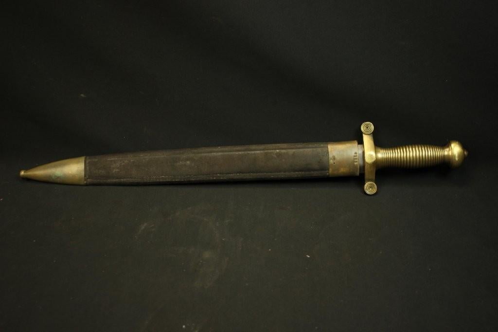 Frans kortzwaard met lederen schede M1831, Verzamelen, Militaria | Algemeen, Ophalen of Verzenden, Landmacht, Overige gebieden
