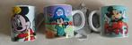 3 mokken Mickey Mouse, Ophalen, Zo goed als nieuw