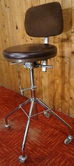 Vintage Design Retro Zit-Sta stoel Mercado Rehab Sweden 70e, Ophalen, Gebruikt, Bruin, Bureaukruk