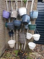 gratis hang potten, Tuin en Terras, Bloembakken en Plantenbakken, Ophalen, Kunststof, Gebruikt, Minder dan 30 cm