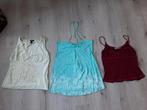 3 merkTopjes in 1 koop!Mango Jeans/Turnover/Roxy, Roxy/Turnover/Mngjeans, Zonder mouw, Ophalen of Verzenden