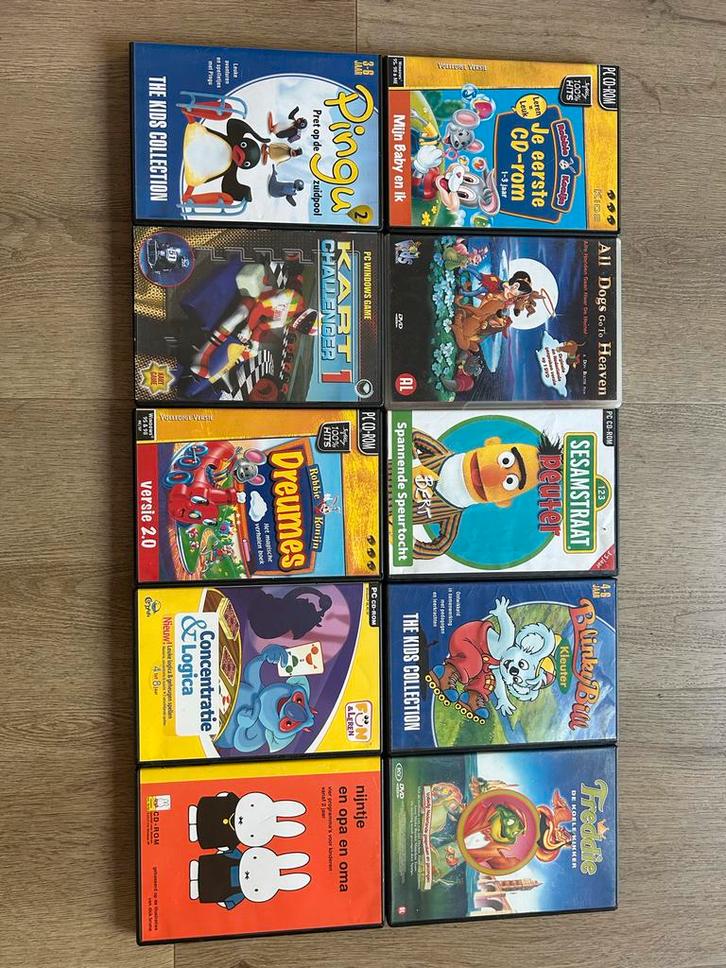 Kinder PC Games - Educatief & Leuk!, Spelcomputers en Games, Games | Pc, Gebruikt, Puzzel en Educatief, 1 speler, Vanaf 3 jaar